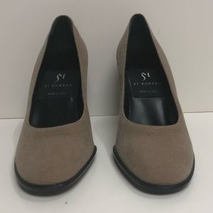 DiSandro Made in Italy Beige High Heel Pump